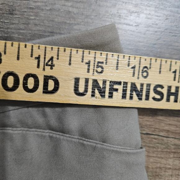 Chico's So Slimming Ankle Pants Khaki Medium Slacks Career Workwear Normcore - Picture 10 of 13